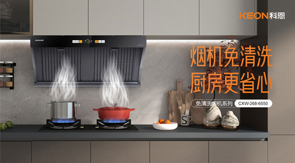 6550免清洗煙機(jī)，曲面變平，功能一樣強(qiáng)大！